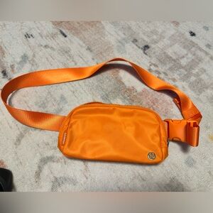 Lululemon Orange Crossbody Bag